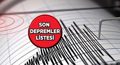 İzmir'de, Yalova'da deprem mi oldu? Kandilli, AFAD son depremler listesi 30 Aralık 2022