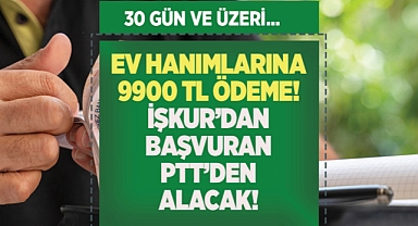 Maksimum Haber 2022 - İŞKUR'dan başvuran PTT'den nakit alacak! Ev hanımlarına 9.900 lira ödeme!