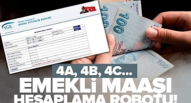 4A, 4B, 4C Emekli Maaşı Hesaplama Ekranları! 2023’te Ne Kadar Emekli Maaşı Alırım?