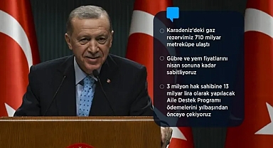 Cumhurbaşkanı Erdoğan: