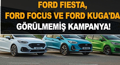 Ford Fiesta, Puma, Kuga, Focus Ve Ecosport Modellerinde Dev İndirim! Ocak Ayına Özel Peşin Alımlara İndirim Desteği Duyuruldu!