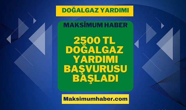 Maksimum Haber 2023 - Mamak Belediyesi Doğalgaz Yardım Başvurusu Başladı. 2500 Tl Doğalgaz Yardımı Kimler Alabilir? Başvuru Formu