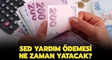 SED yardımı ne zaman yatacak? 2023 SED yardımı ödemelerinde son durum !