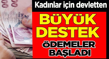Devletin Ev Hanımlarına Yaptığı Maddi Destek ! Çalışmayan ev hanımlarına müjde ödemeler başladı !