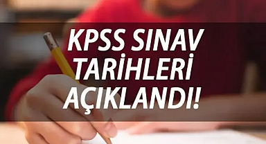 KPSS sınav tarihleri açıklandı! 2023 KPSS başvuru günleri ne zaman?