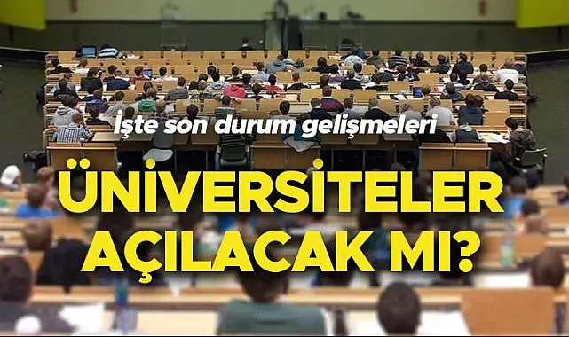 Nisanda yüz yüze eğitime mi geçilecek ?