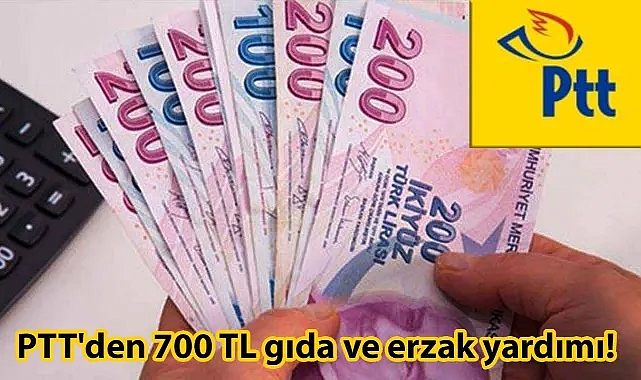 Ptt Gıda Yardımı !! 2023 VGM, KIZILAY erzak yardımı PTT ATM'den anında çekin!