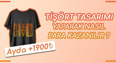 Tişört Tasarlayarak Para Kazanmak