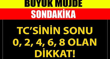 T.C Kimlik Numarası sonu 0, 2, 4, 6, 8 olanlar dikkat ! Aileden bir kişinin başvurması yetiyor! Ödemeler başladı!.