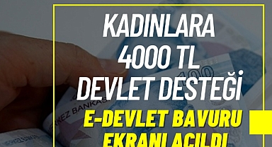 Aile Bakanlığı'ndan kadınlara 4000 TL PARA DESTEĞİ !! Tüm EV Hanımları başvurabilecek !!