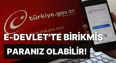 E DEVLET'TE BİRİKMİŞ PARANIZ OLABİLİR ! NASIL ALINIR ? HEMEN HESABINIZI KONTROL EDİN!