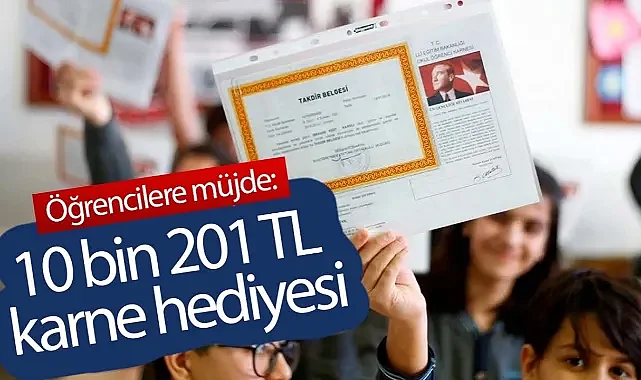 İlkokul-Ortaokul_ Lise Öğrencilerine Müjde !! Karnesini Alan Tüm Öğrencilere Devletten karne hediyesi!! 10.200 TL 