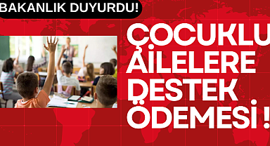 Devletten Çocuğu Olan Ailelere Bayram Öncesi Destek Ödemesi Başvuruları Başladı !