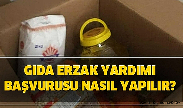KURBAN BAYRAMI ERZAK ve GIDA YARDIMI BAŞVURUSU!!